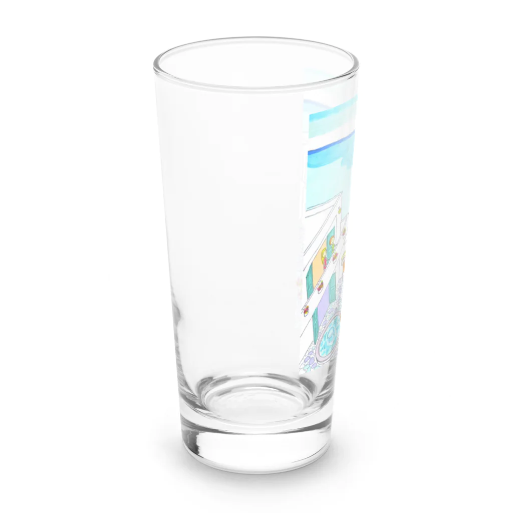 AKISENのエーゲ海ガールズ Long Sized Water Glass :left