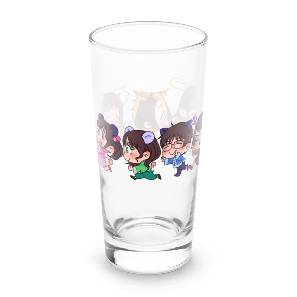 あにそんば〜べあきゃっとのべあきゃの仲間達ロンググラス Long Sized Water Glass :left