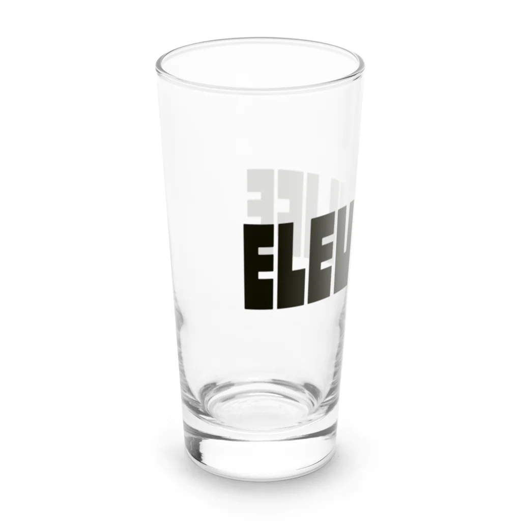 オンラインショップ「田んぼ」の「ELEVANLIFE」文字グッズ Long Sized Water Glass :left