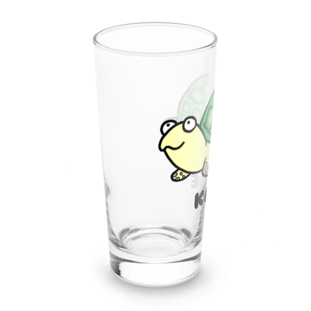 うみぐまのウミガメ Long Sized Water Glass :left