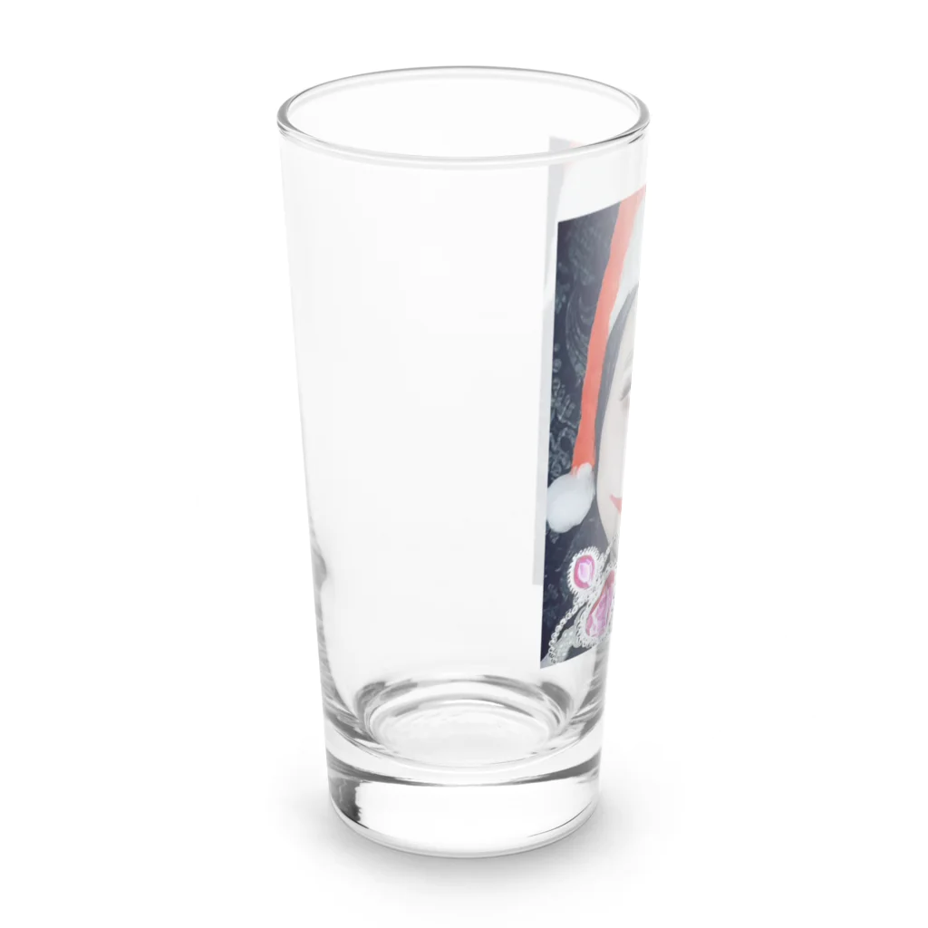 296fukurouのバケモノ麗子 Long Sized Water Glass :left