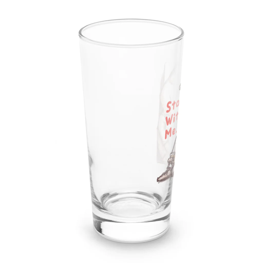 BeachBunnyのうさぎとねこ　Stay With Me Long Sized Water Glass :left