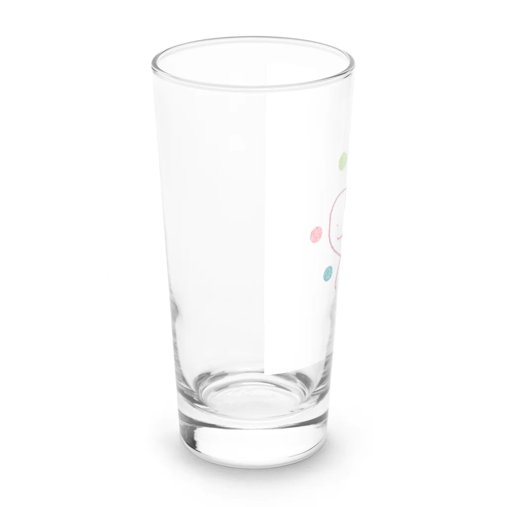 momo-tenのハート＆ハート Long Sized Water Glass :left