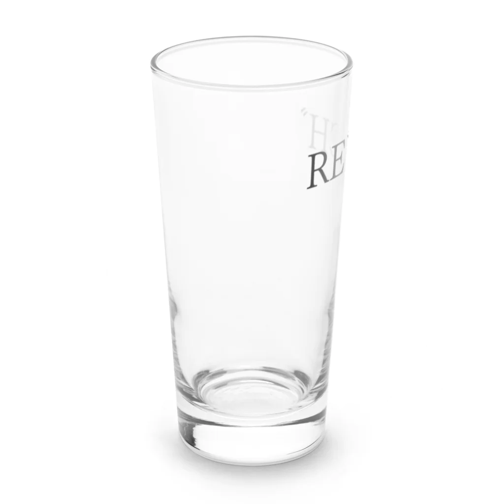 何屋未来 / なにやみらいのREﾞACHﾞ 黒文字 Long Sized Water Glass :left