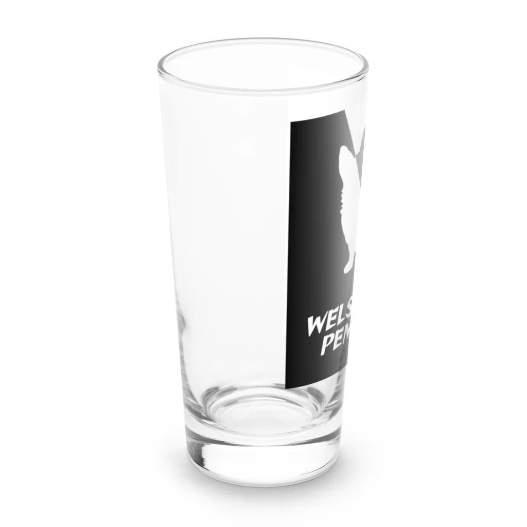 onehappinessのコーギー　ハーフ＆ハーフ Long Sized Water Glass :left