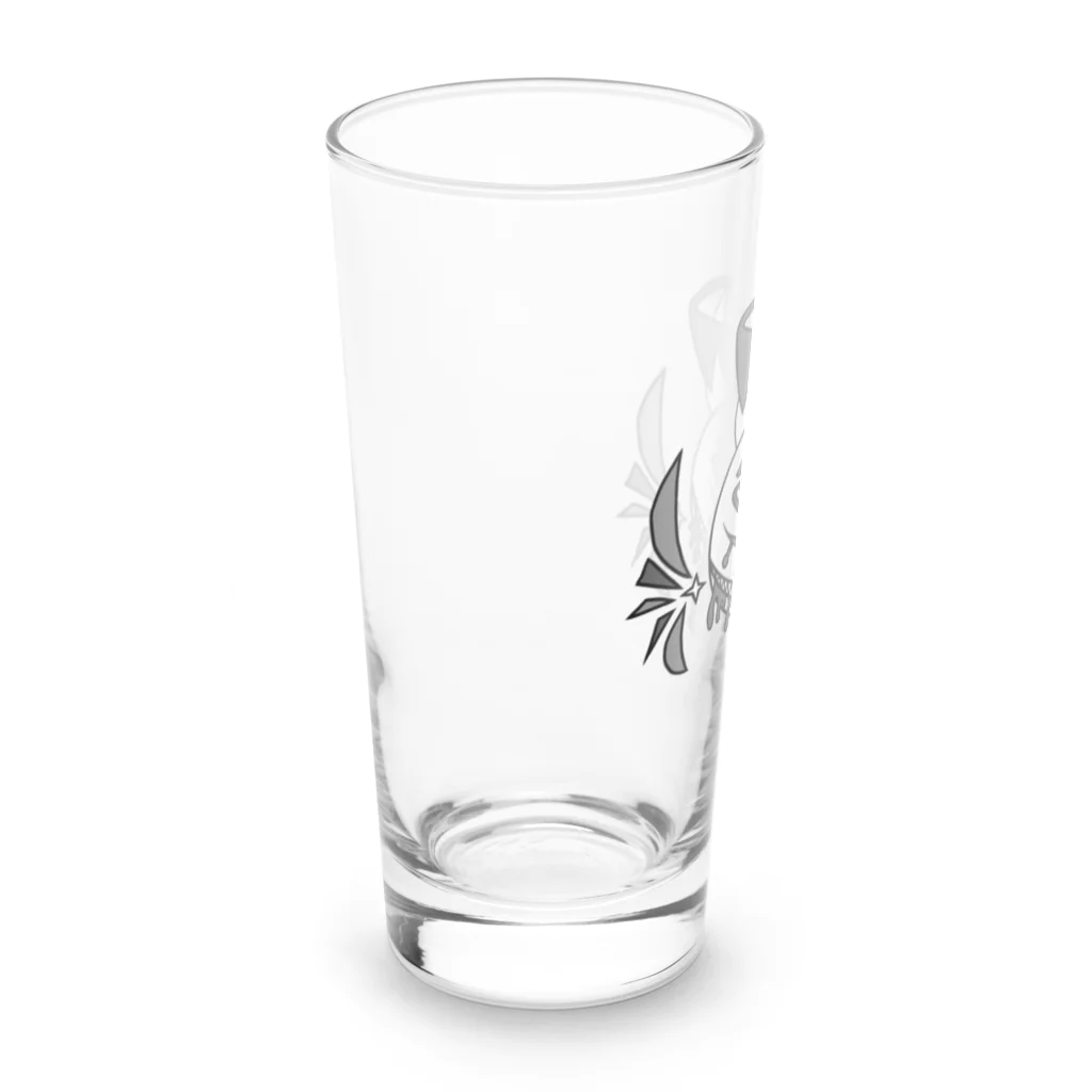 KIKITEKI_LABORATORYの閉眼アーリマン -白ver.- Long Sized Water Glass :left