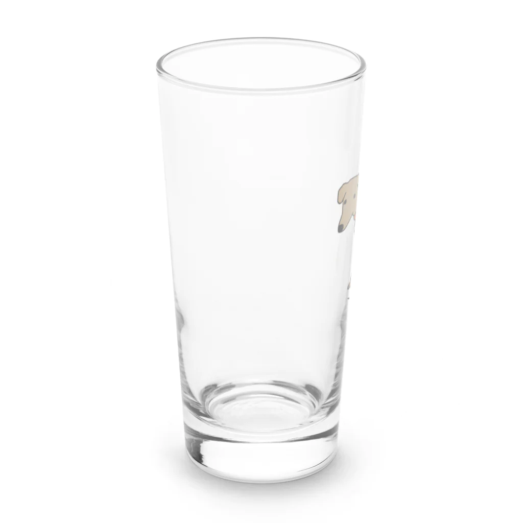 つなホーク🦜🐊🦅🦉のつなグッズ Long Sized Water Glass :left