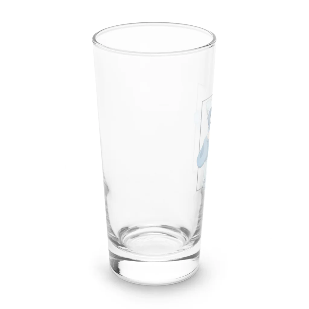 天使の輪の幸福は創造の敵 Long Sized Water Glass :left