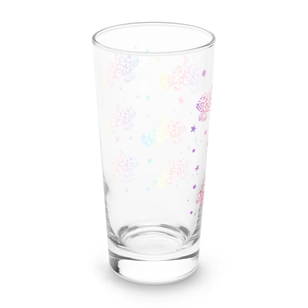 栗坊屋のマンダリンフィッシュ Long Sized Water Glass :left