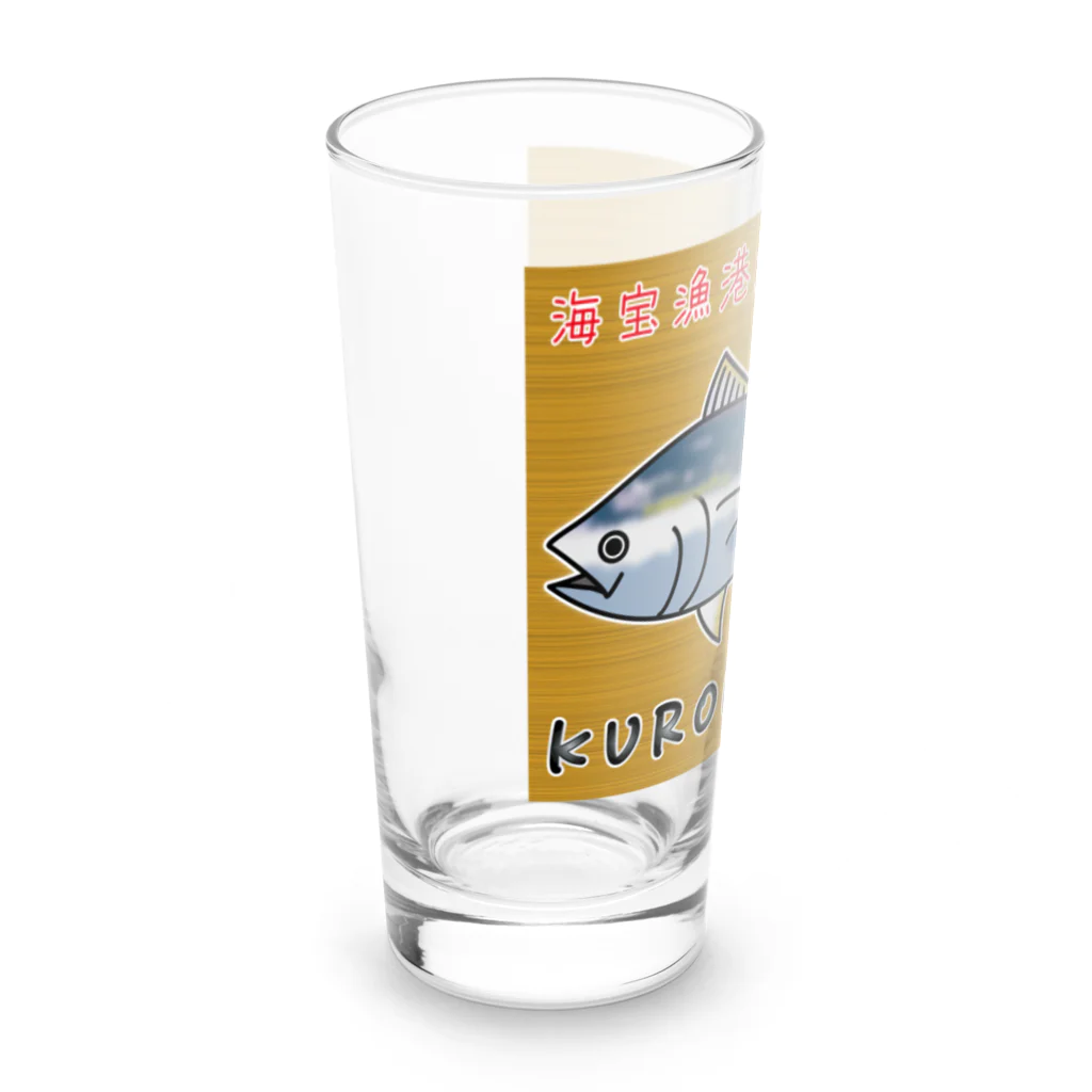 かいほう屋のKUROMAGURO(本マグロ) Long Sized Water Glass :left