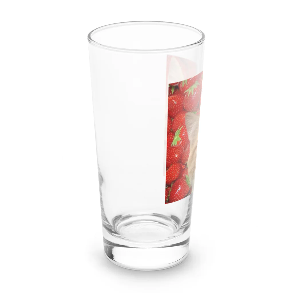 すりるもんすたぁのけんけんといちご🍓 Long Sized Water Glass :left