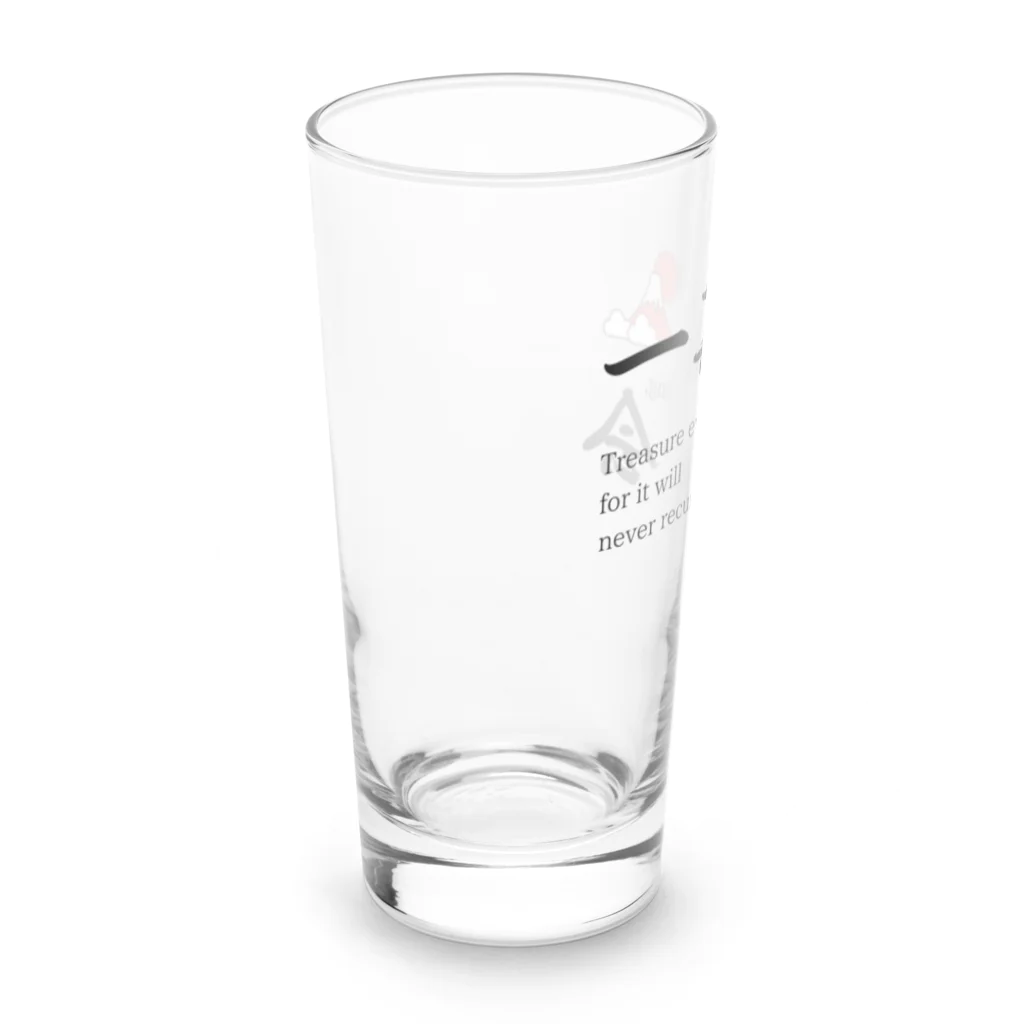 Hokkaido dialect roomの一期一会 Long Sized Water Glass :left