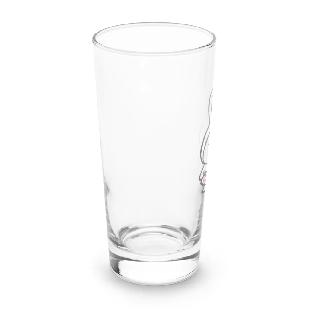 pechanko_boccoのうさねこさん ① Long Sized Water Glass :left