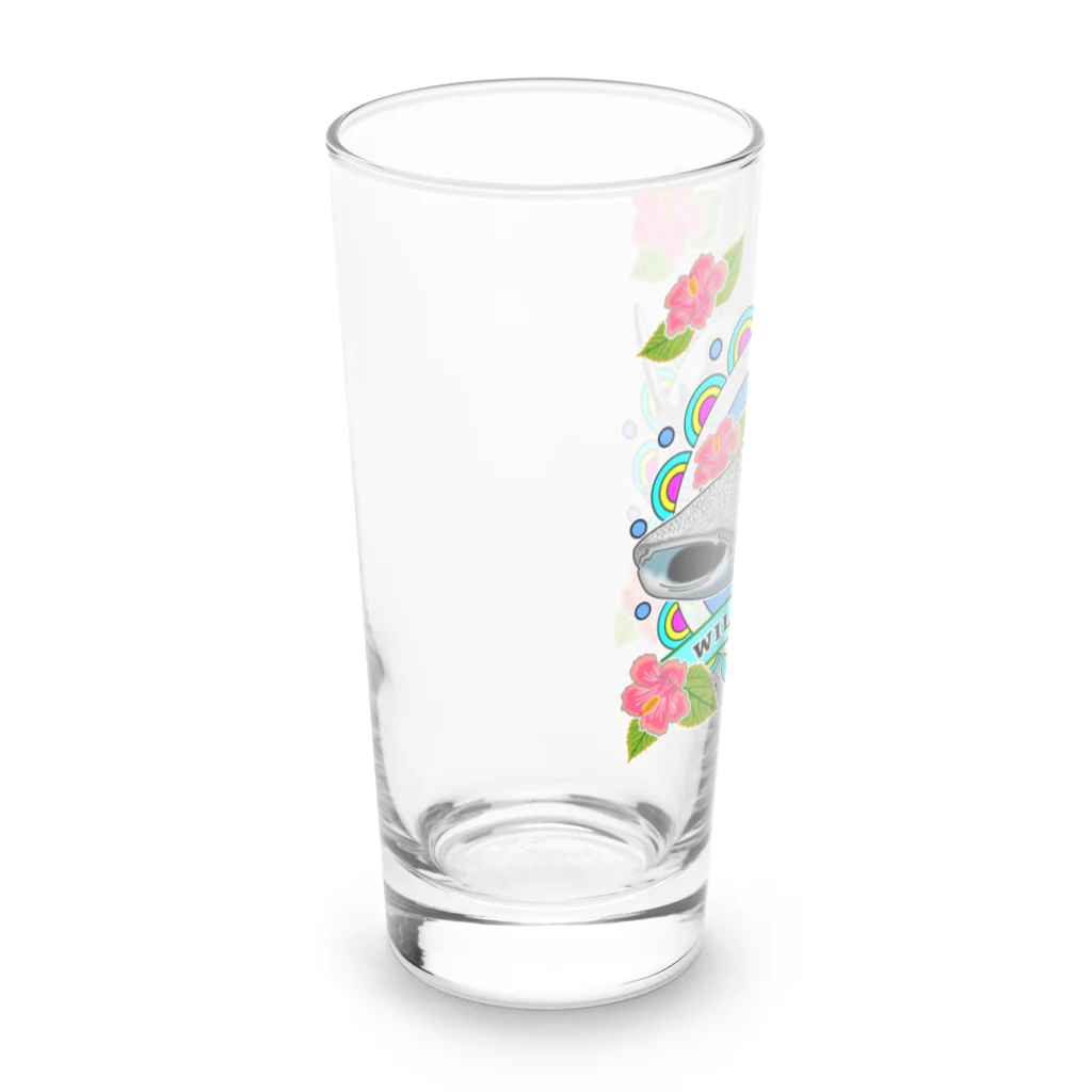 かいほう屋のWILD SHARK  ジンベエザメ Long Sized Water Glass :left