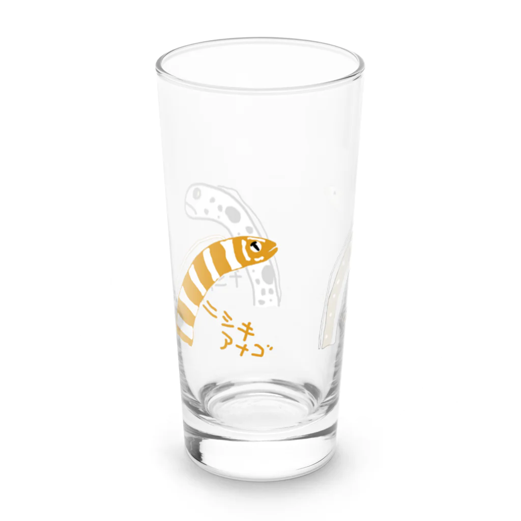 いきものや　のの（別館）のあなごにょろにょろ Long Sized Water Glass :left