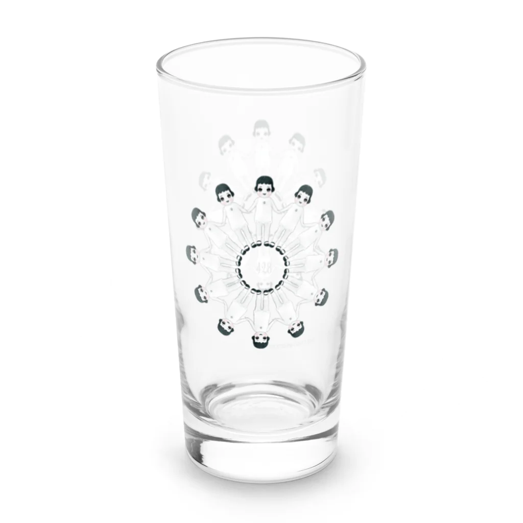 中山ちゃん人形商店の428曼荼羅グラス&カップ Long Sized Water Glass :left