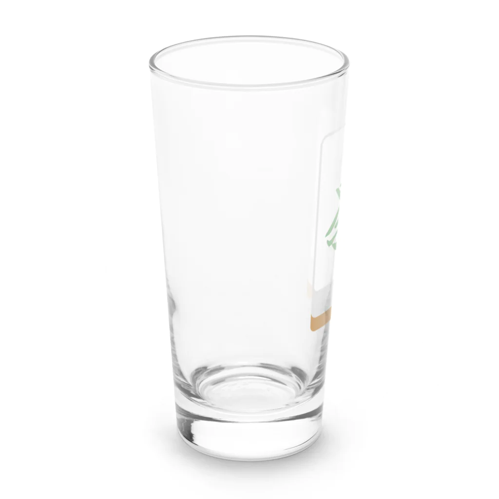 キッズモード某の發 ( 麻雀グッズ ) Long Sized Water Glass :left