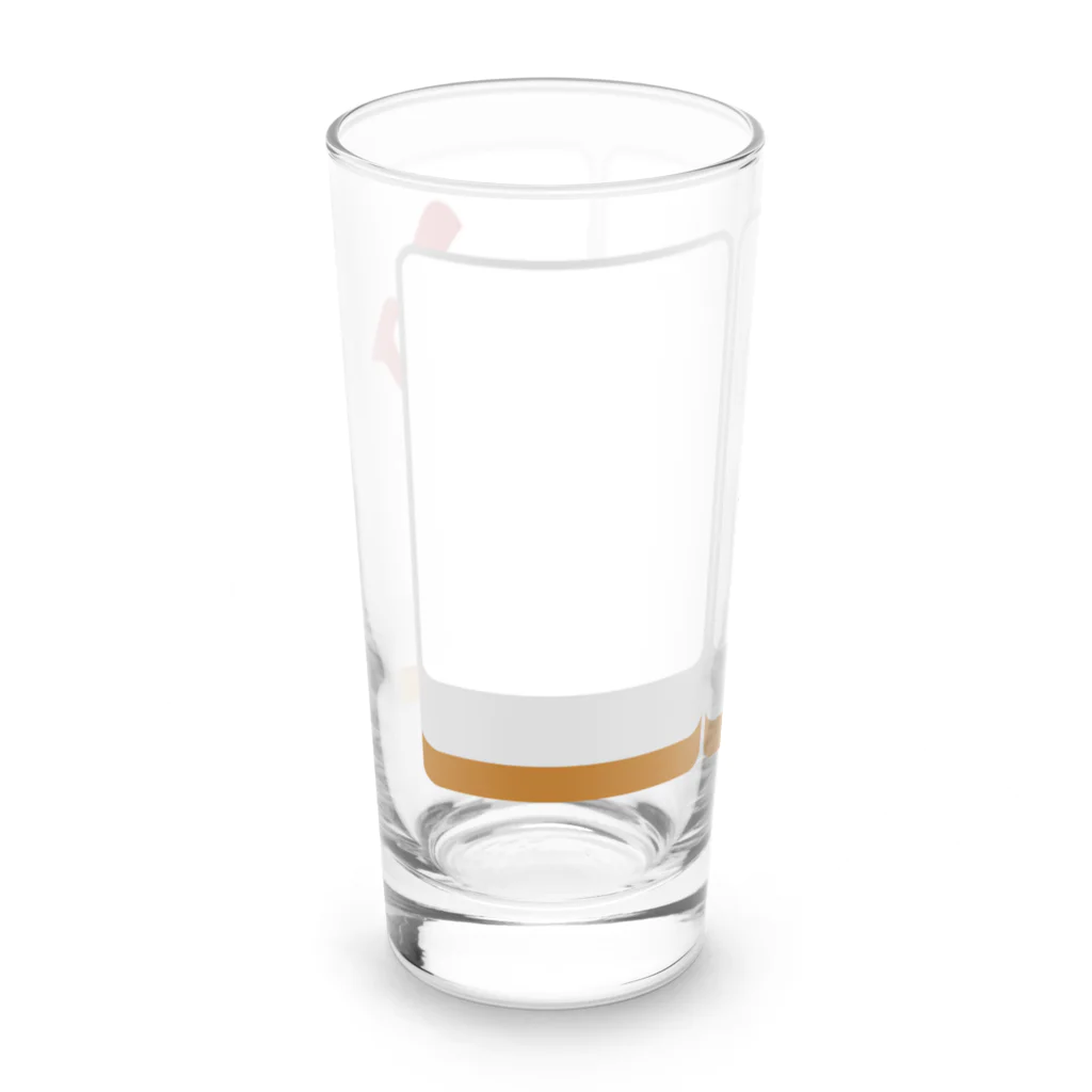 キッズモード某の白發中 ( 麻雀グッズ ) Long Sized Water Glass :left