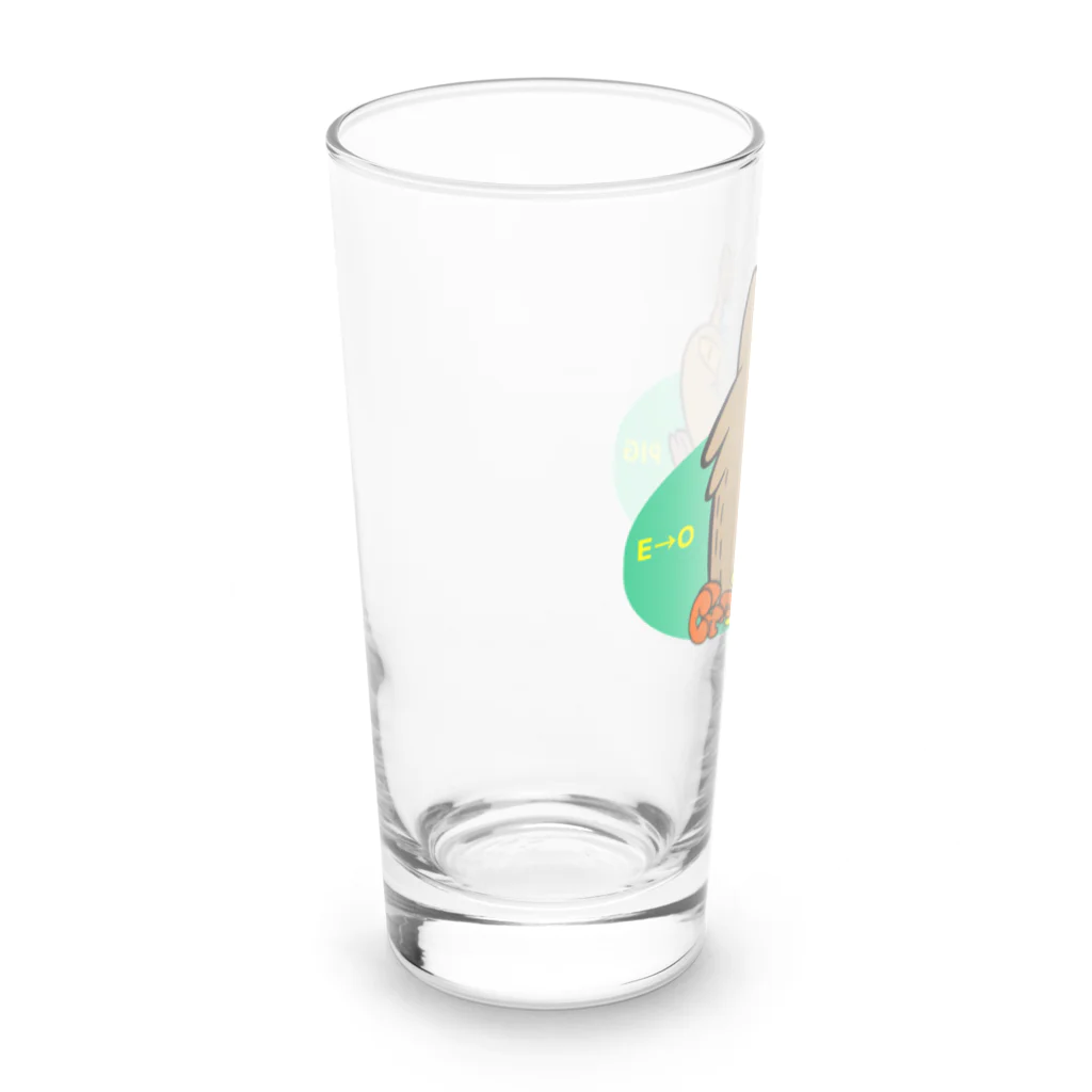 ちゃとらま　CHA10ramaのE→O☆PIG Long Sized Water Glass :left