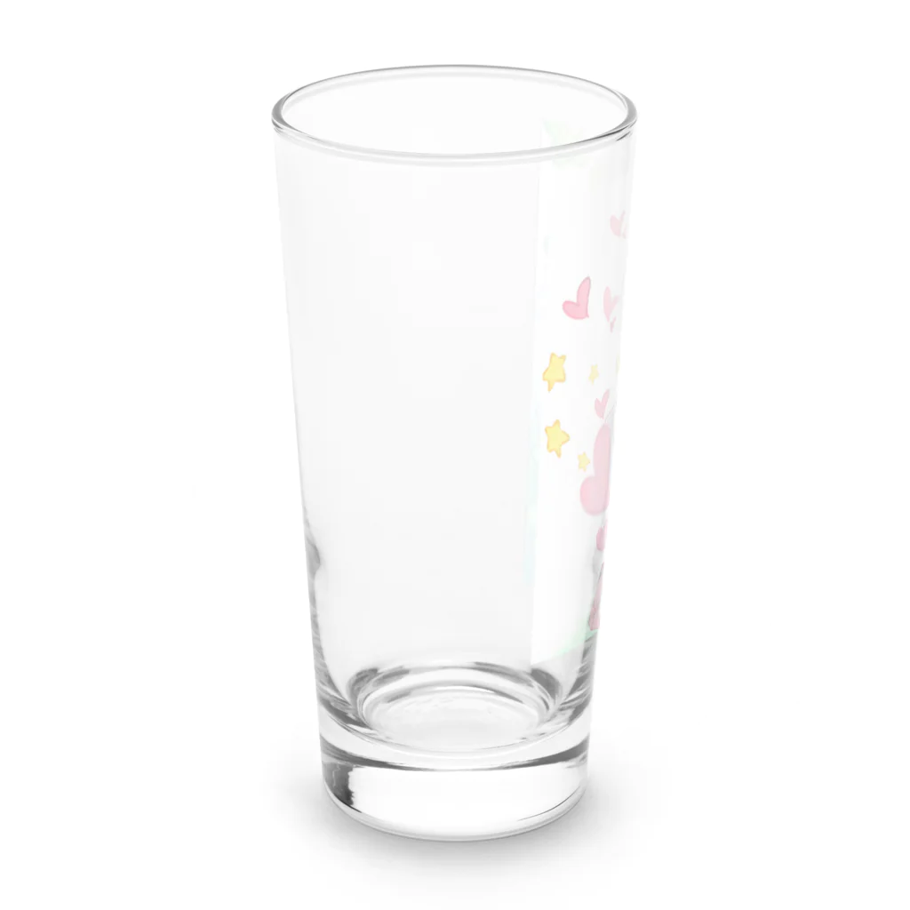 はんだやじるしの幸せを願って、天使より Long Sized Water Glass :left