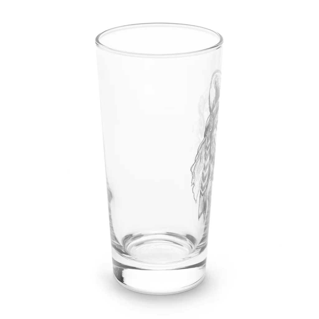 Ringo |  シュレの森　at SUZURIのメメントモリの狼 Long Sized Water Glass :left