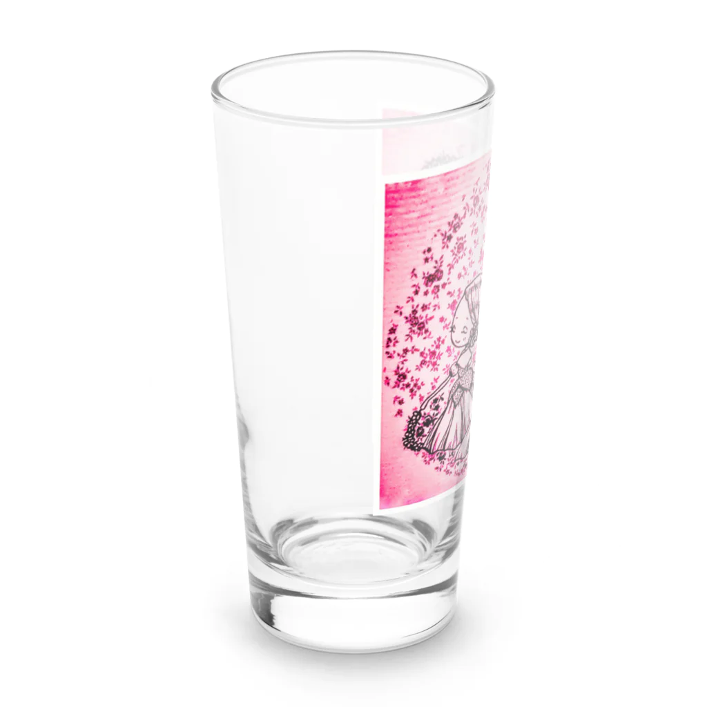 takaraのイラストグッズ店の花のワルツ「眠れる森の美女」より Long Sized Water Glass :left