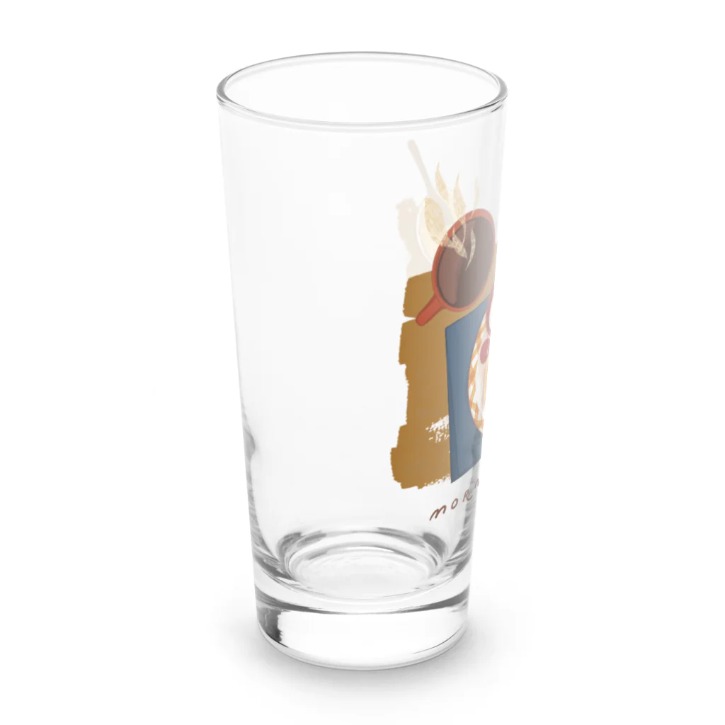 ハルイロ雑貨店　suzuri支店のパンケーキプレート Long Sized Water Glass :left