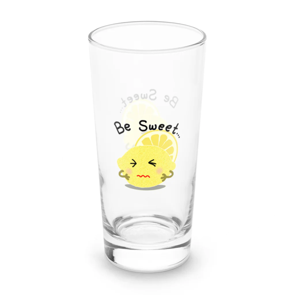 MZグラフィックスのレモン　Be Sweet 2 Long Sized Water Glass :left