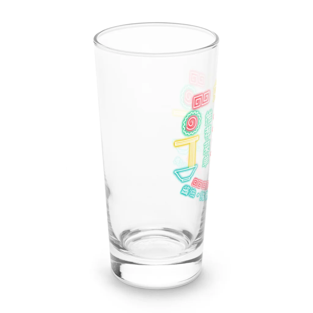 OKRAzucchiniのラーメンチャイナネオン Long Sized Water Glass :left