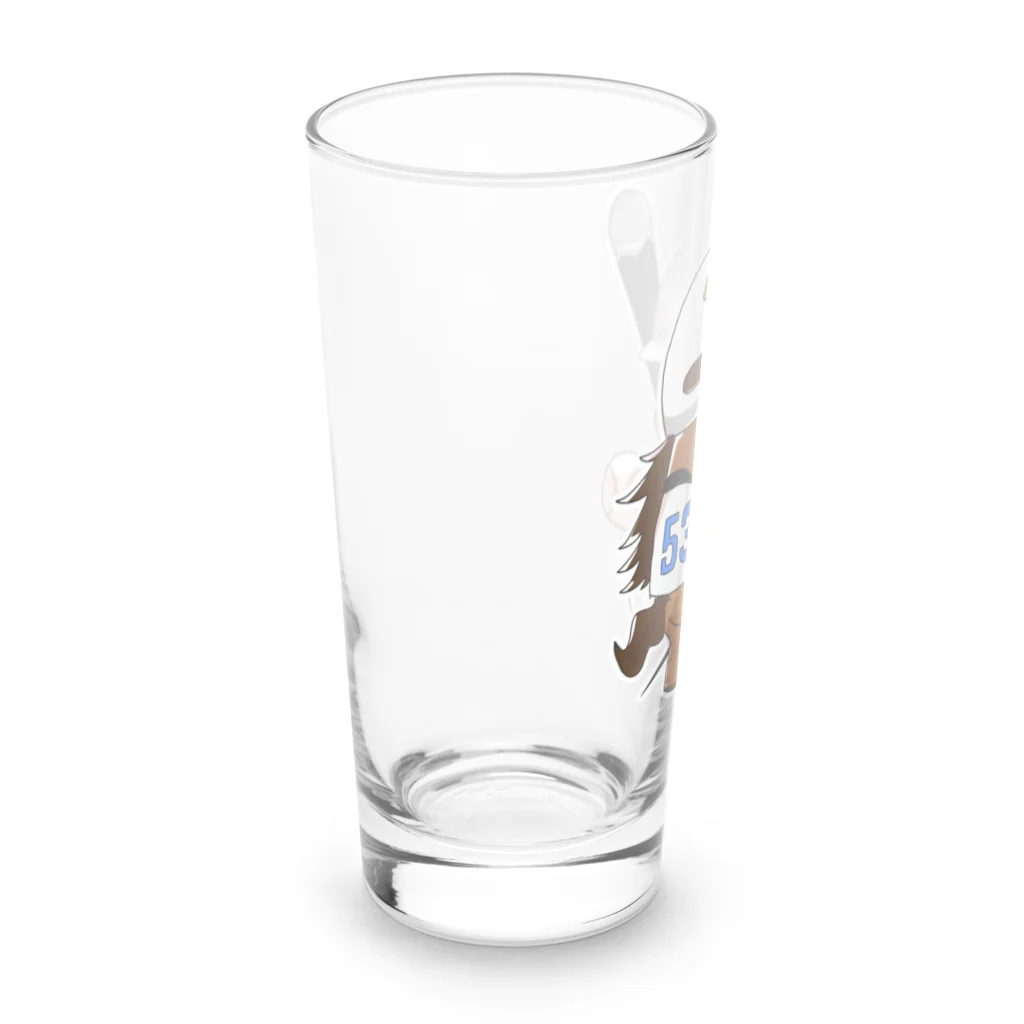 アナ５３ショップの【数量限定】野球アナ５３・ロンググラス① Long Sized Water Glass :left