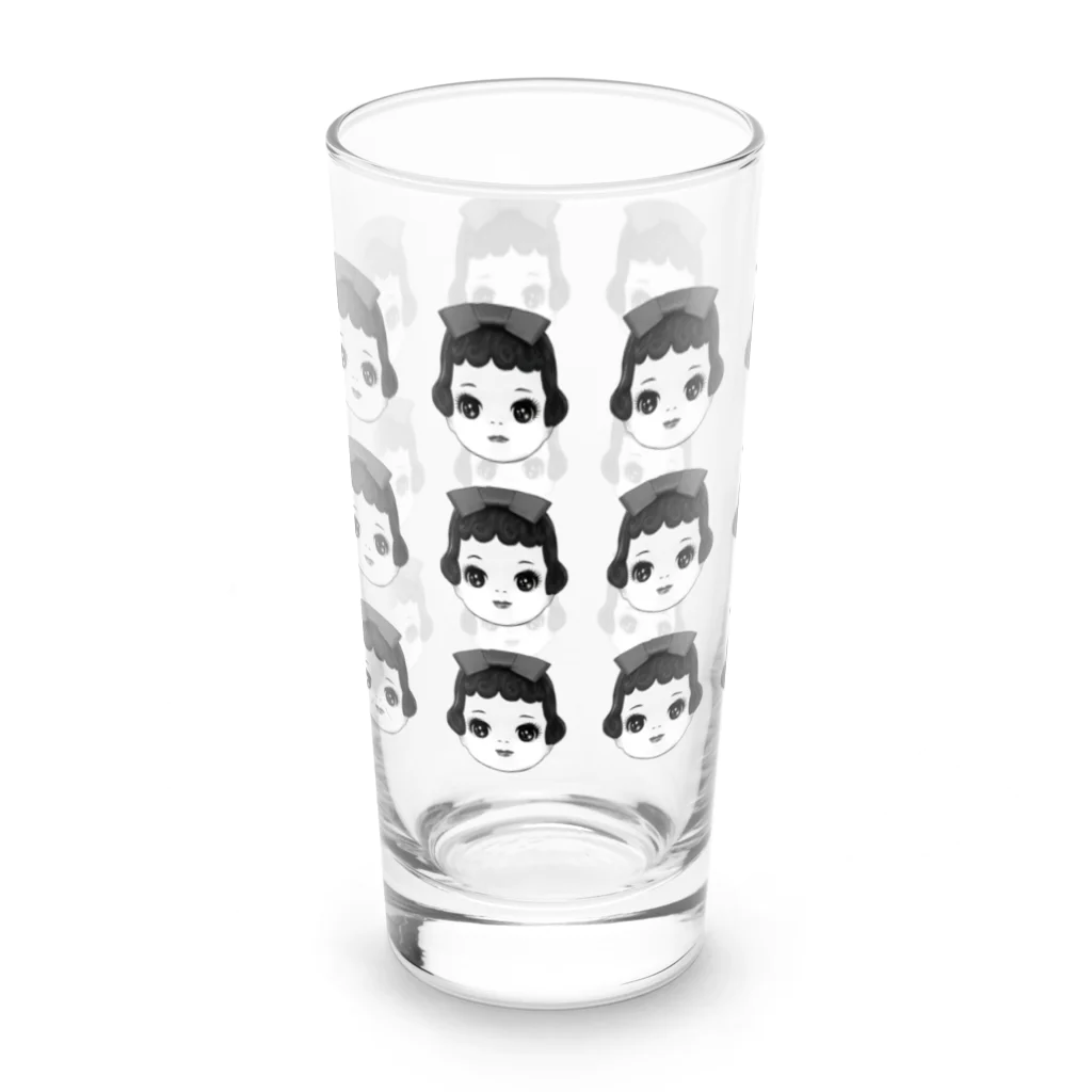 中山ちゃん人形商店の428アンチエイジング身代わりミーコ Long Sized Water Glass :left