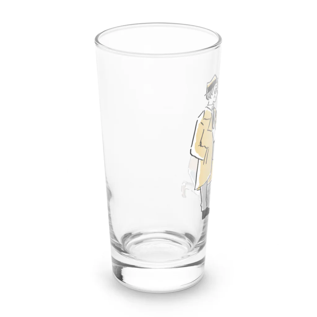 Bandessineeの靴磨きの少年 Long Sized Water Glass :left