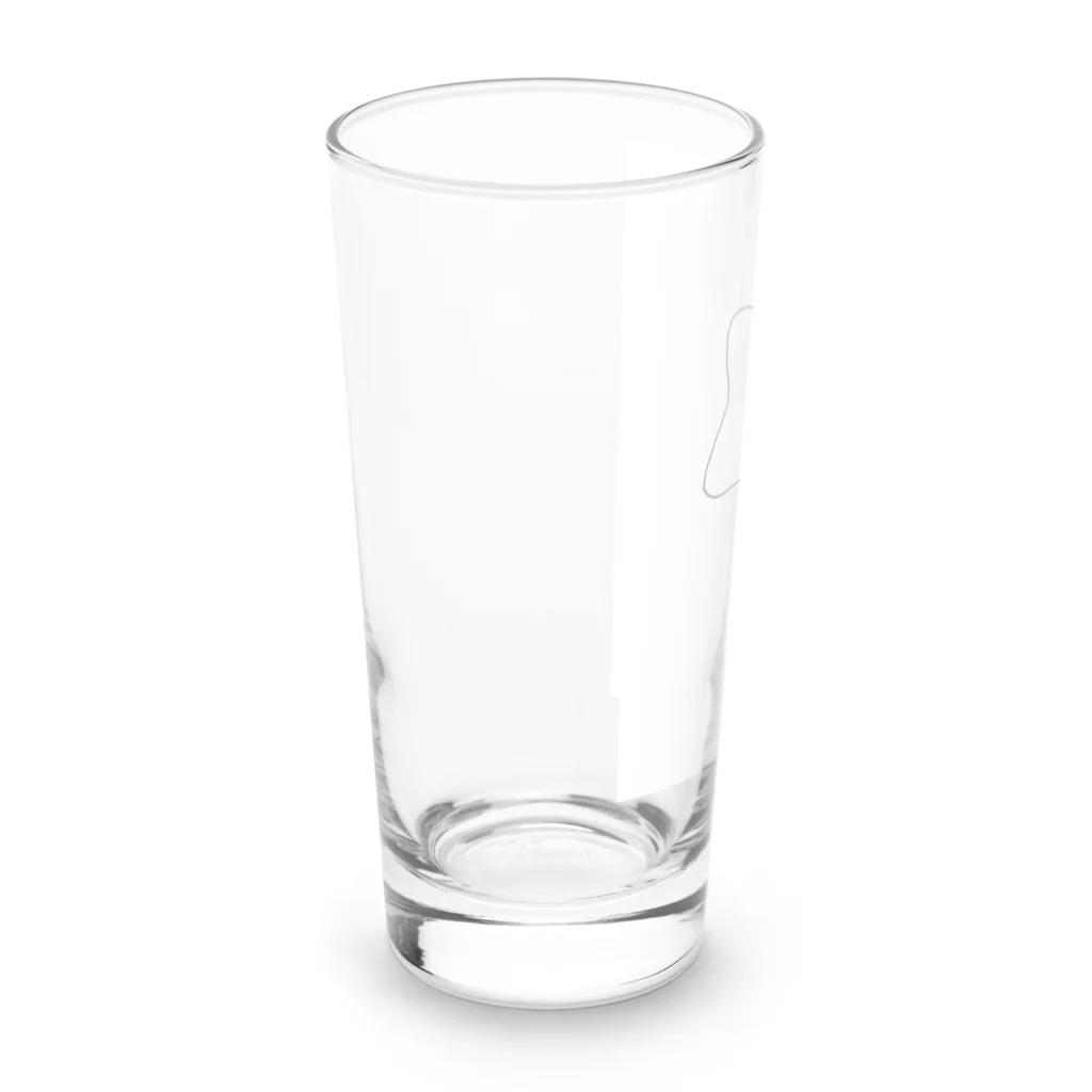 みにゆん　ねこのおやすみなさい子犬~ Long Sized Water Glass :left