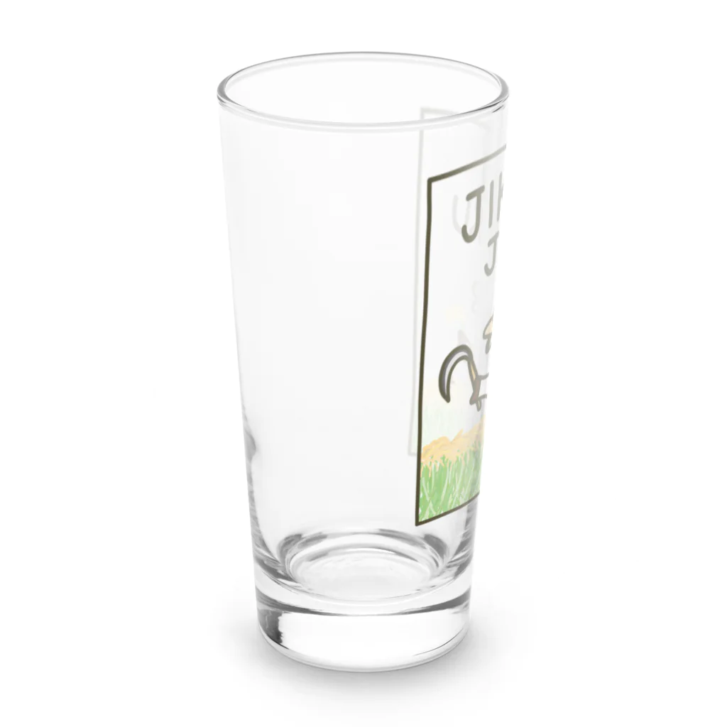 旅々PHOTOのじきゅ～じそく ver.稲刈り Long Sized Water Glass :left