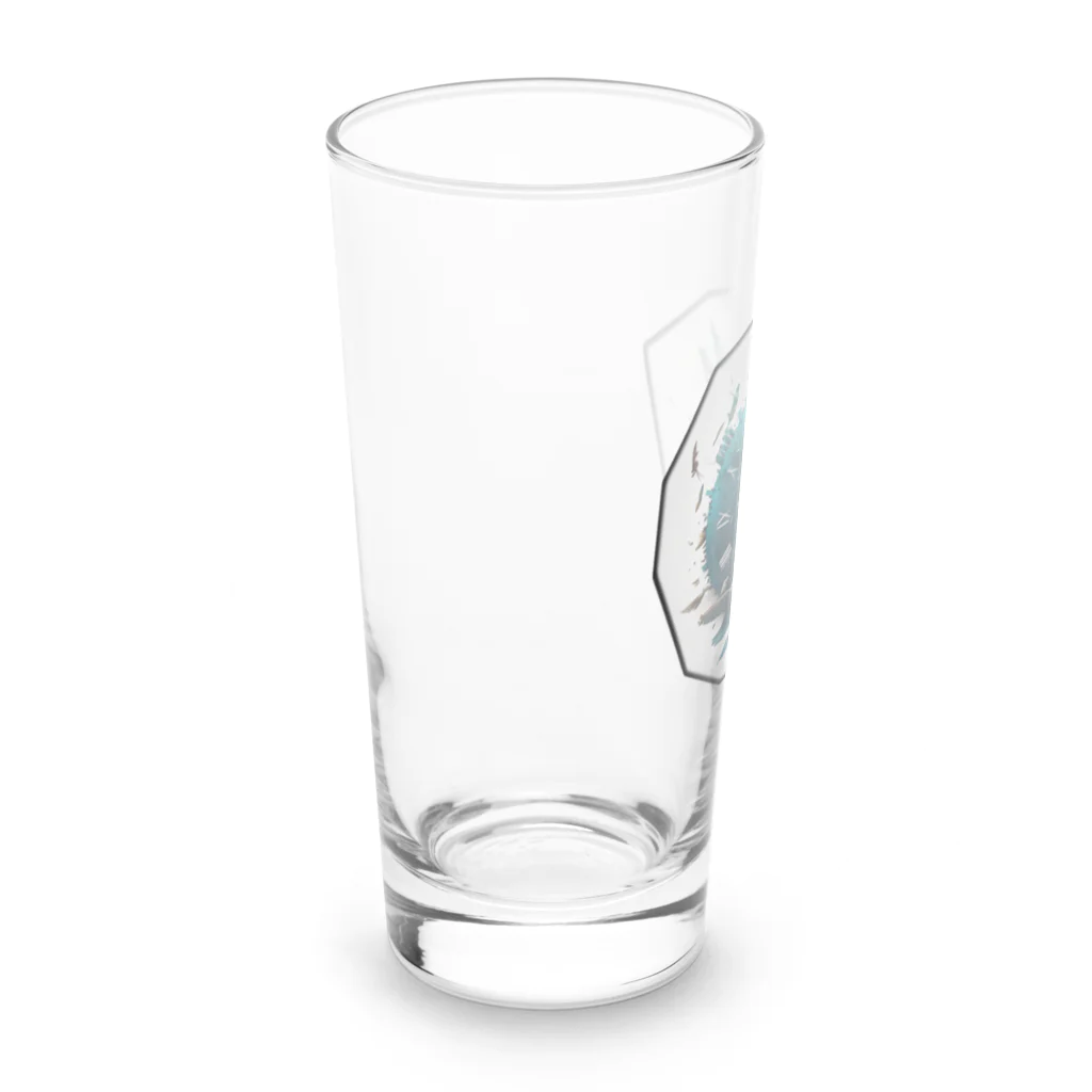 hackyssの光陰矢の如し Long Sized Water Glass :left