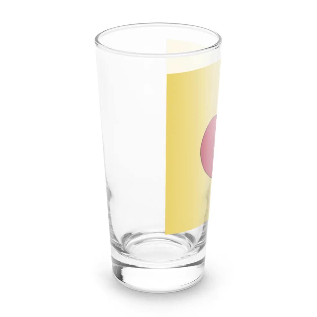 みにゆん　ねこの愛を抱いた子犬~ Long Sized Water Glass :left