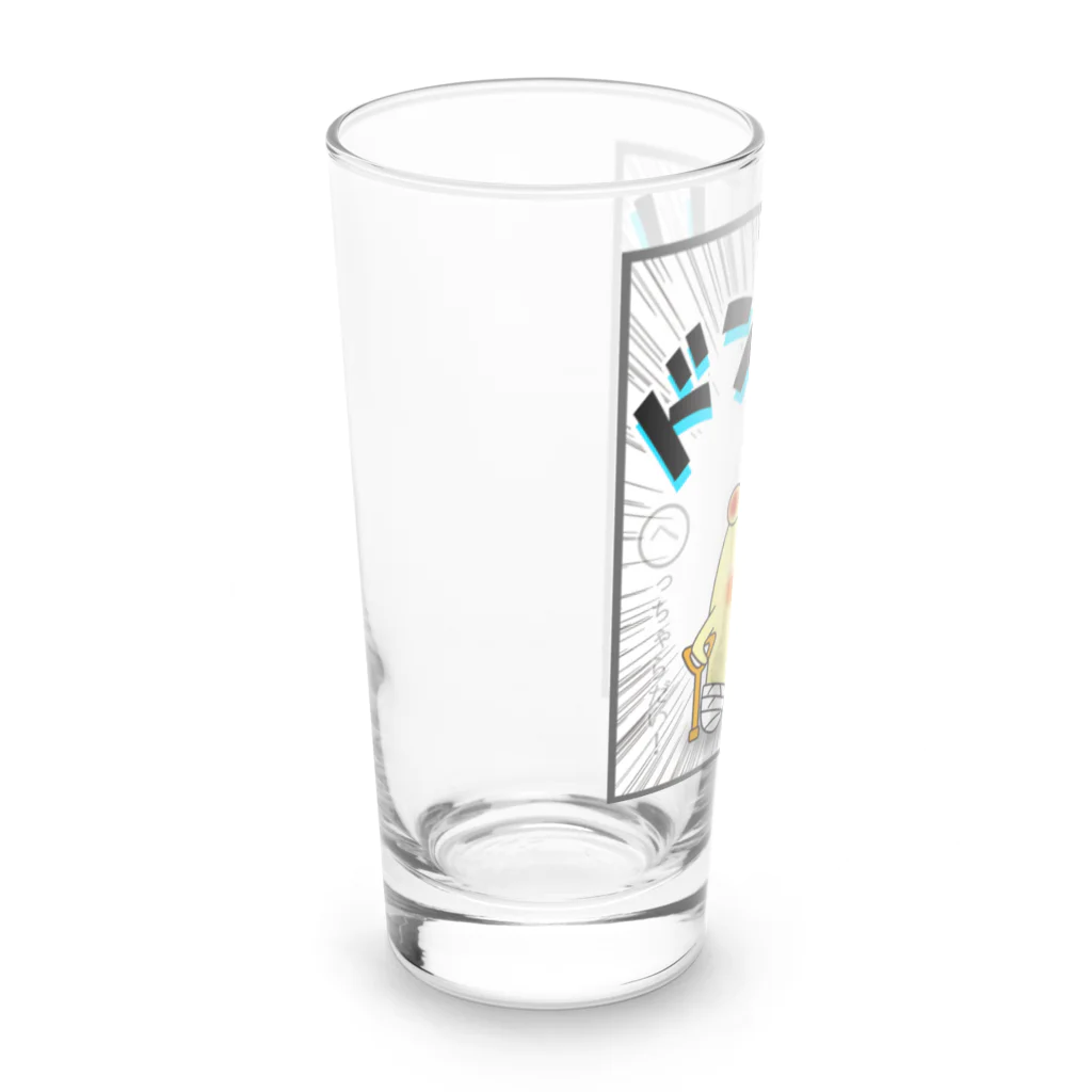 かいほう屋のマヨ「ドンッ」オノマトペ Long Sized Water Glass :left