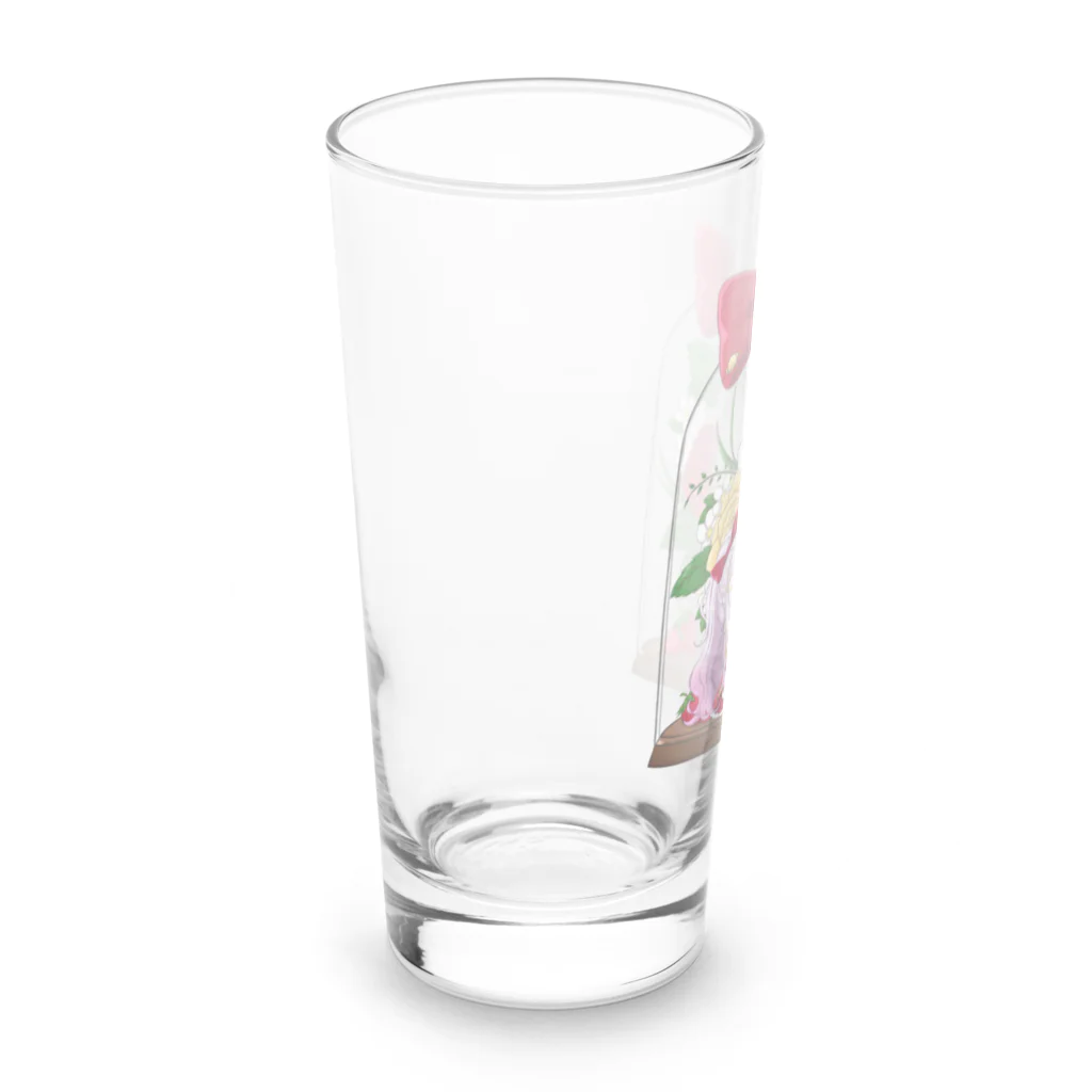 🦛ひぽまるちゃんねる🐨のバラドームミニキャラまるちゃん Long Sized Water Glass :left