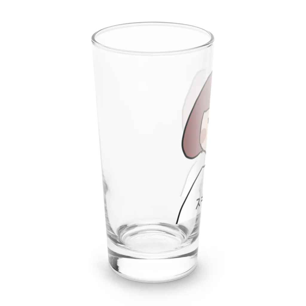 yamamototomohiroのスキー初心者女子 Long Sized Water Glass :left