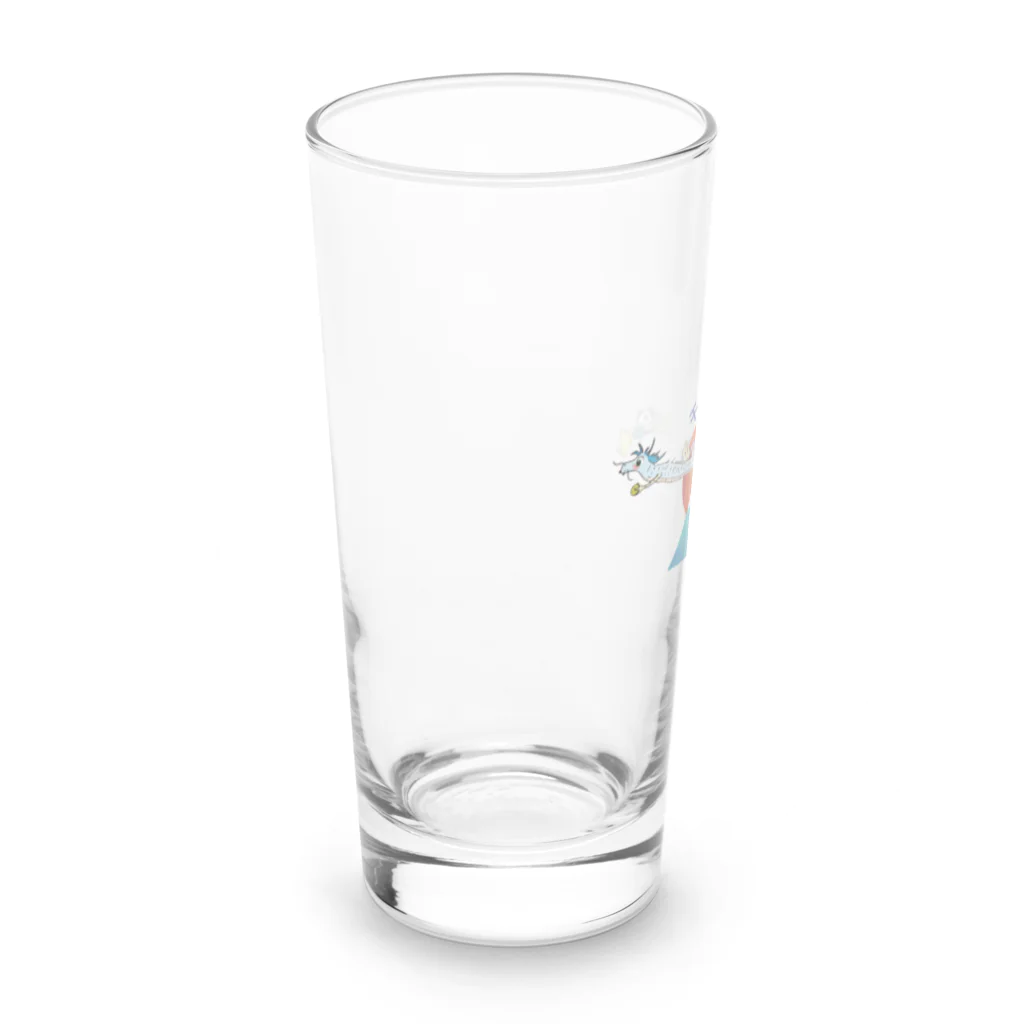 Japan Beautyオリジナルショップの干支乗せ龍アレックスさん⑤ Long Sized Water Glass :left