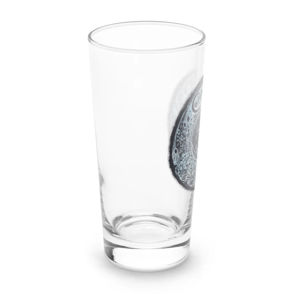 mamama_maの銀色のねこ Long Sized Water Glass :left