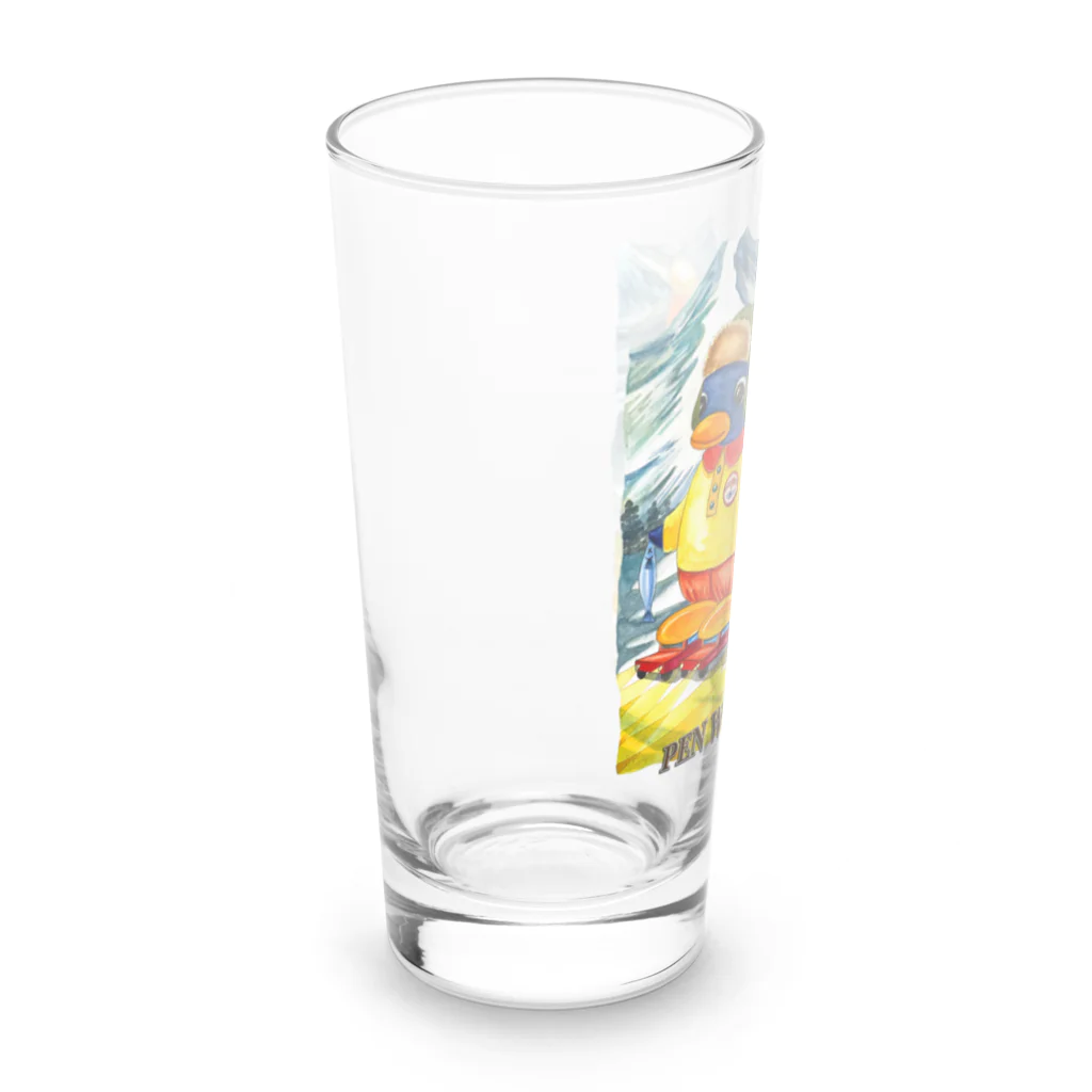 さぶのぺんウィンタークラブ Long Sized Water Glass :left