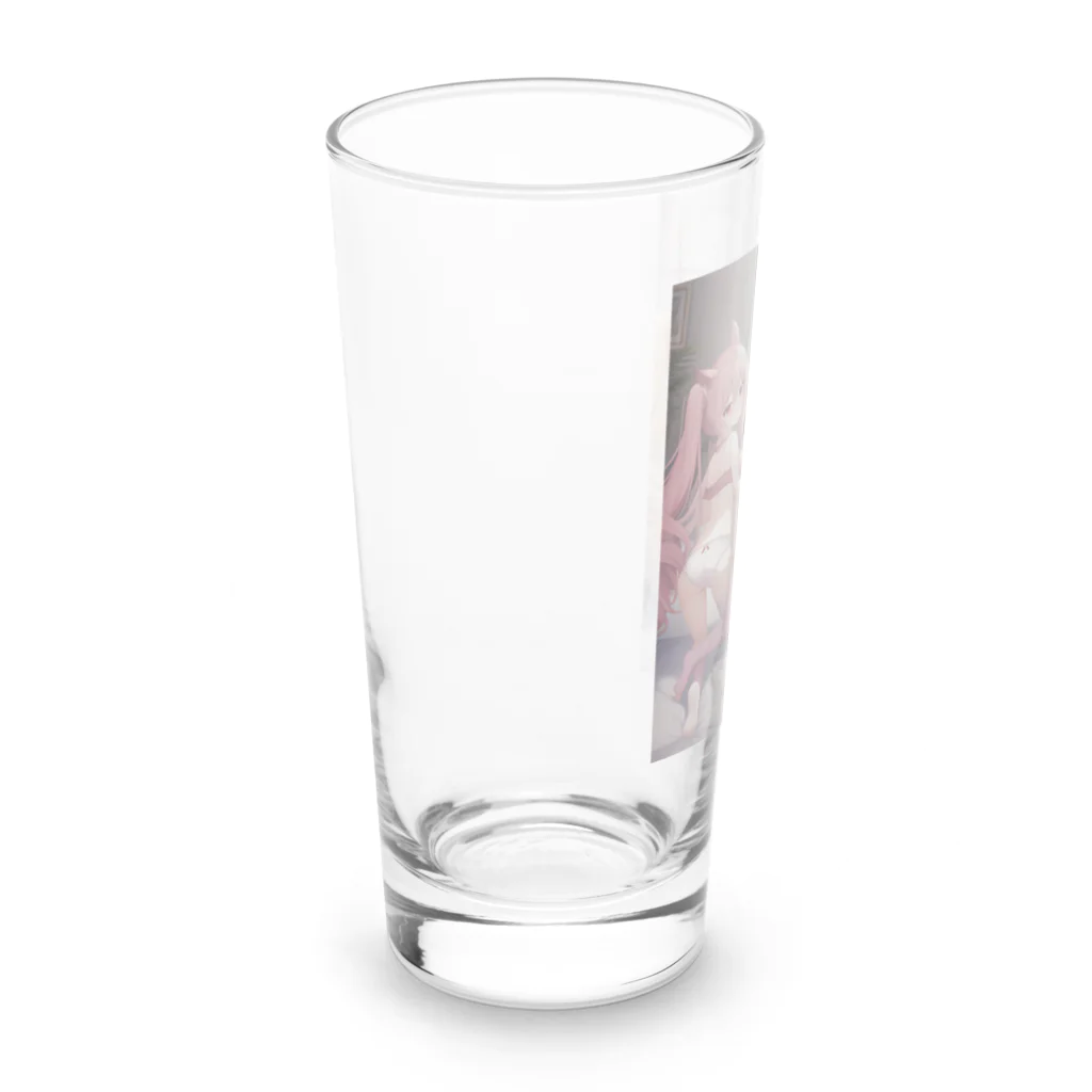ユニ姫（個人販売）のハーレムロリエッチ♡ Long Sized Water Glass :left