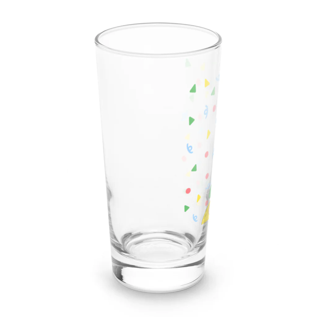 なっつのカレーだいすき Long Sized Water Glass :left