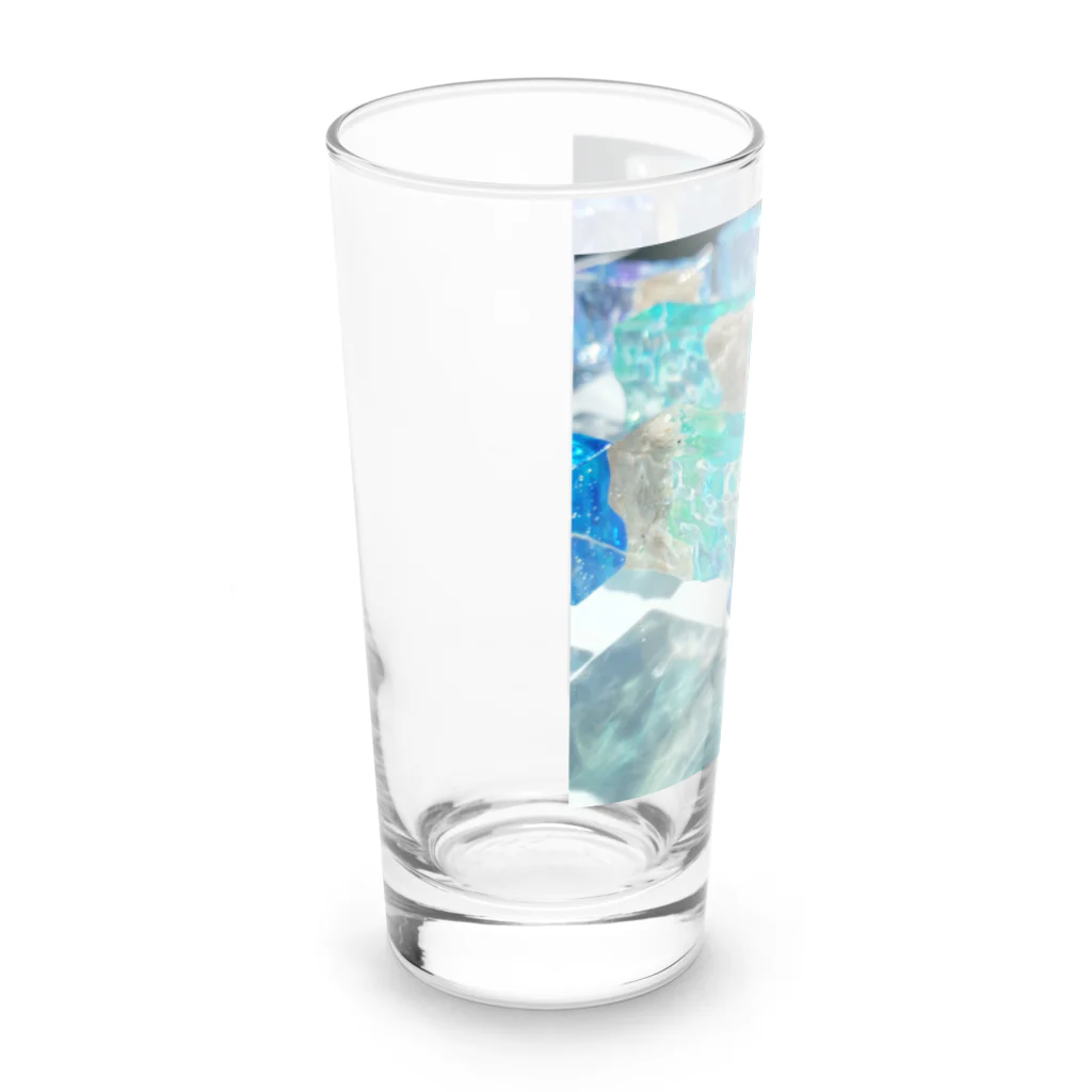 空と魔法のアトリエの移り変わるアクアカラー Long Sized Water Glass :left