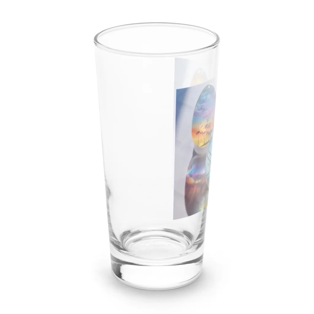 空と魔法のアトリエのあの空で待ってる。 Long Sized Water Glass :left