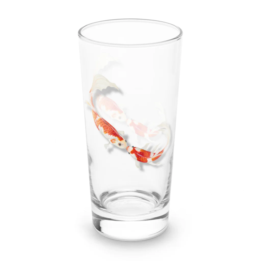 idumi-artの恋する鯉　version 2 Long Sized Water Glass :left