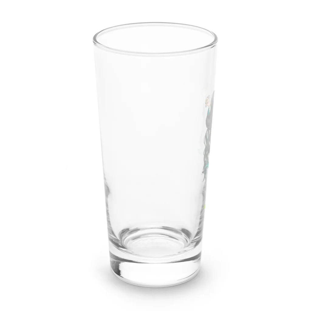 ティダのあおいろちゃん Long Sized Water Glass :left