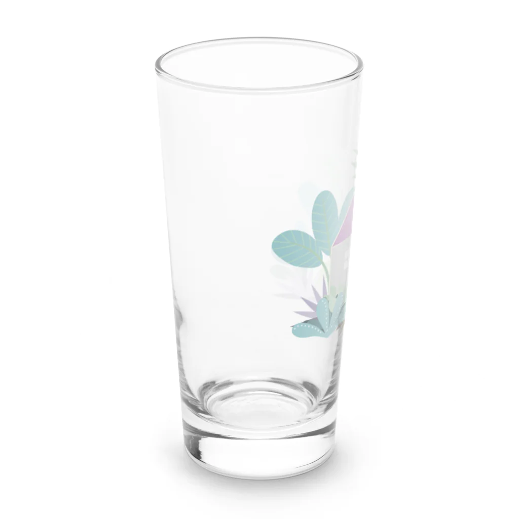 Katie（カチエ）の熱帯植物に囲まれた家 Long Sized Water Glass :left