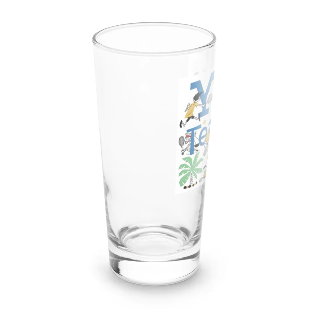 Y's TennisのY's Tennisシャッター柄 Long Sized Water Glass :left